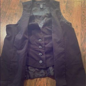 Black vest